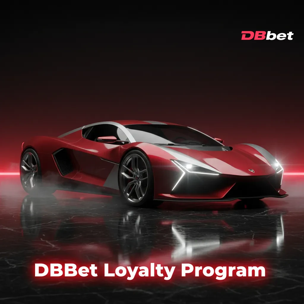 DBBet Loyalty: earn points on casino and sports bets; Bronze-VIP tiers with better rates, cashback, bonuses and free bets.