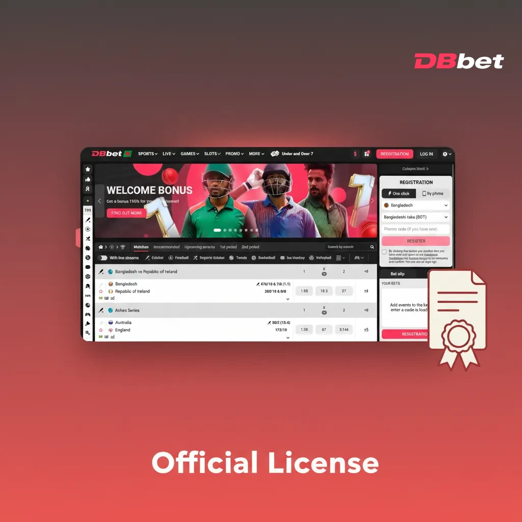 Official License: International remote gambling license; not locally licensed in Bangladesh (e.g., Curaçao eGaming).