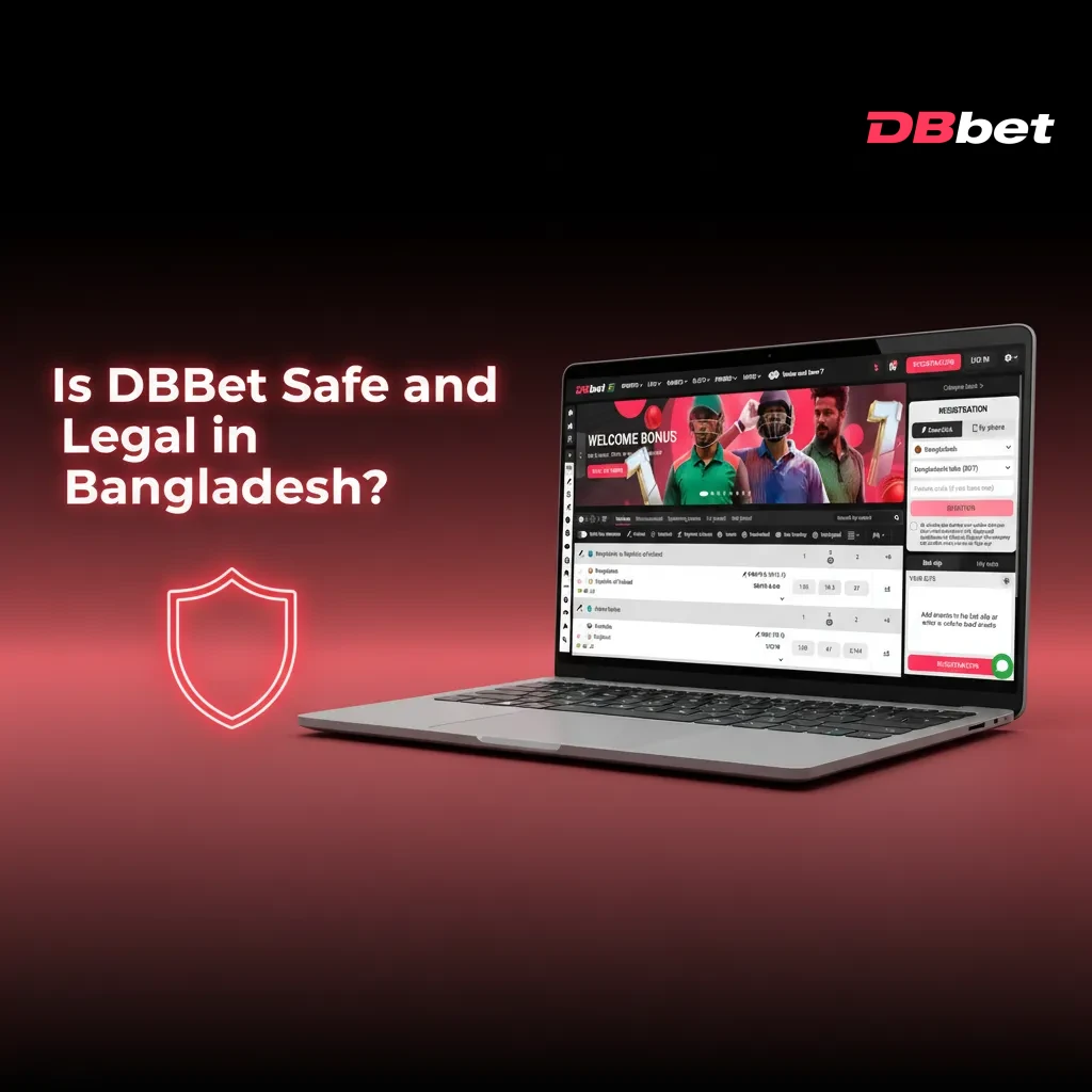 Banner: Is DBBet safe/legal in Bangladesh? Licensed, privacy, encryption, responsible gaming tools; check local laws.
