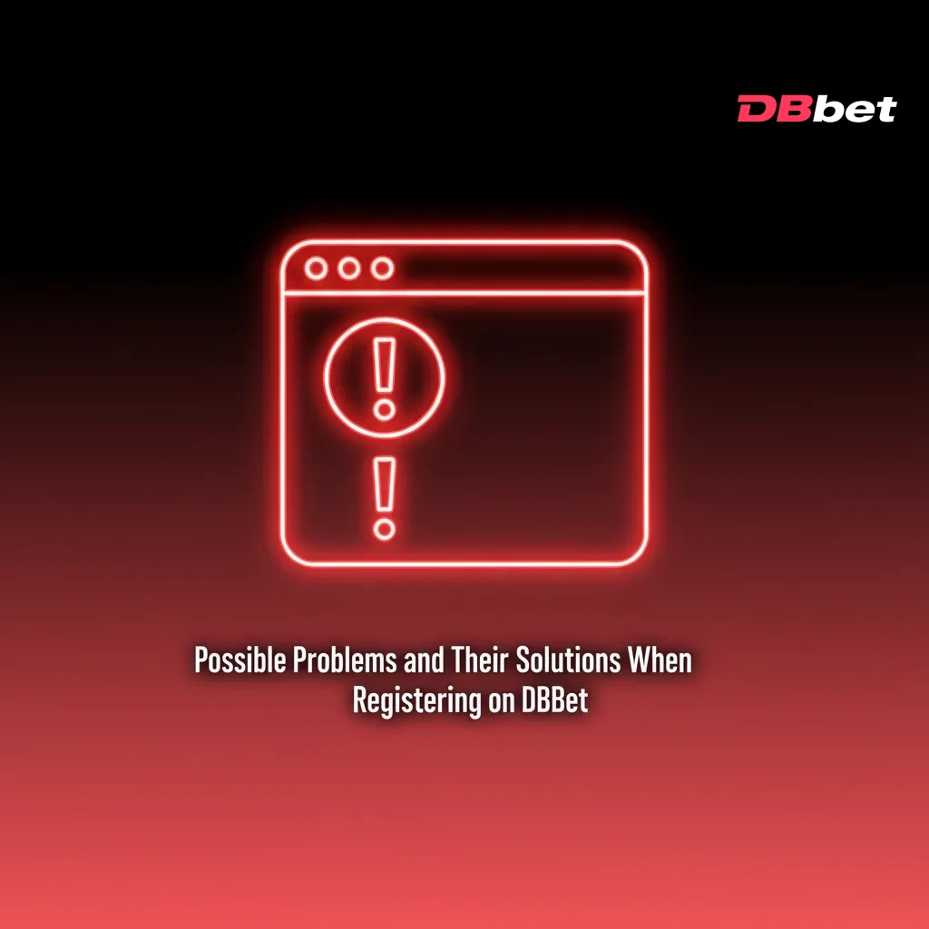 DBBet registration issues and quick fixes table: SMS code, email delivery, used account, document rejection, region/IP block