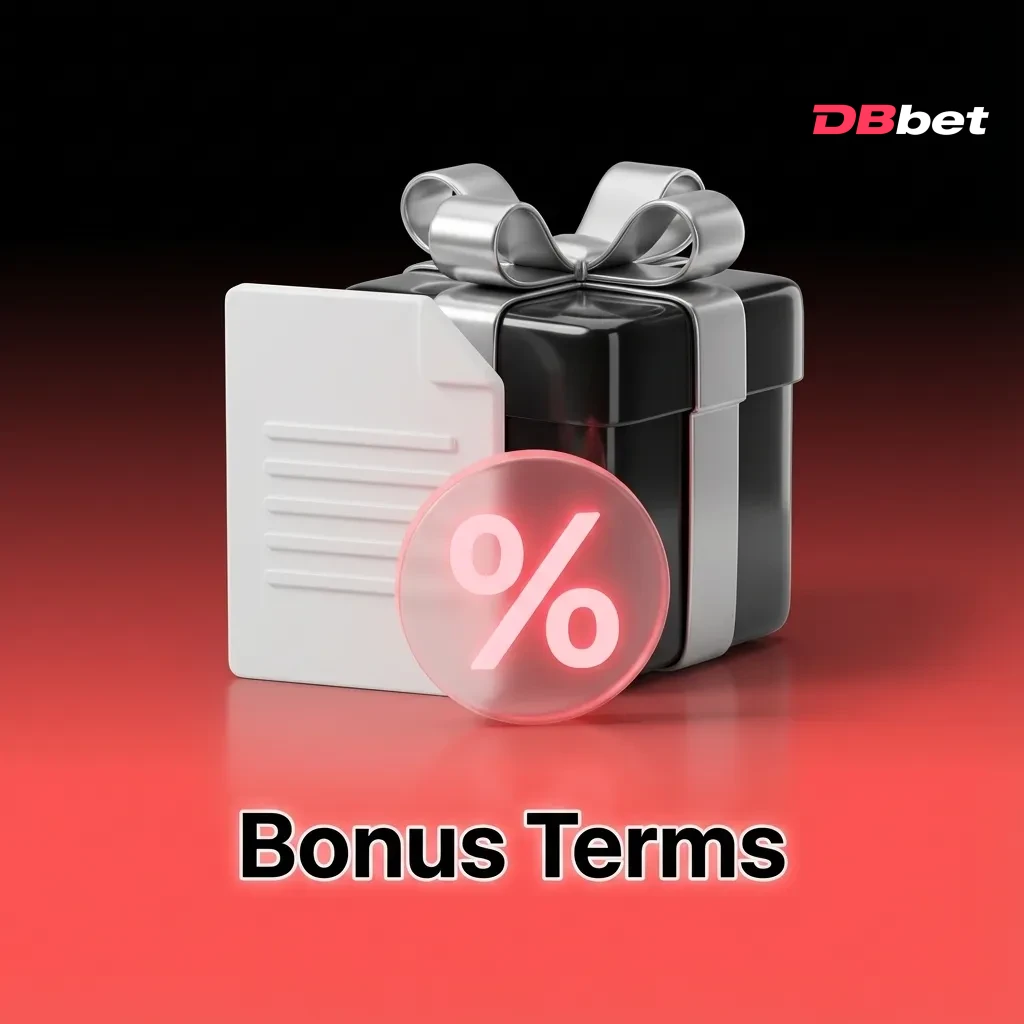 Bonus Terms page listing eligibility, wagering requirements, time limits, and rules for claiming casino promotions.