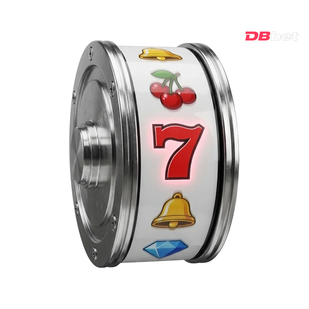 DBBet casino slot games interface showing diverse themed titles with bonus features and jackpot options available to play