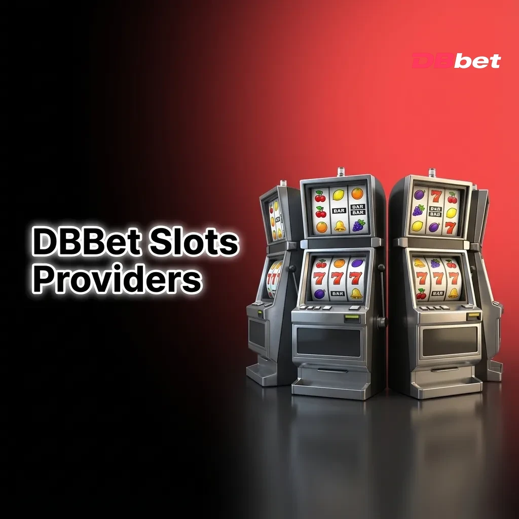 DBBet's 40+ slot providers including Pragmatic Play, NetEnt, Microgaming with certified RNG-tested games for fair play